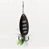 Блешня вертушка з пелюстком потрійним гачком 13 г 5 см Приманка на щуку окуня жереха, фото 10