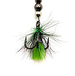 Блешня вертушка з пелюстком потрійним гачком 13 г 5 см Приманка на щуку окуня жереха, фото 5