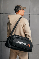 Дорожная спортивная сумка Reebok, сумка для спорта и путешествий с отделением для обуви BIG_096