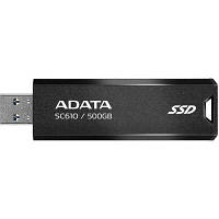 Наель SSD USB 3.2 500GB SD610 ADATA (SC610-500G-CBK/RD) o