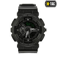 M-Tac часы Sport Black, электронные наручные часы, функциональные военные часы, тактические часы черные