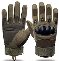 Тактические перчатки военные для зсу чорний, хакі, койот BIG_304