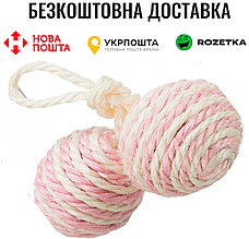 Іграшка Trixie М'ячі із м'ятою для котів, d:4,5 см (сизаль)