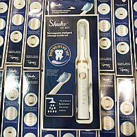 Зубная щетка на батарейках детская Shuke SK-601 белый | Электрическая зубная щетка аккумулятор | Электрическая