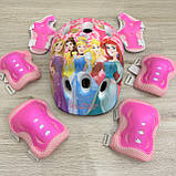 Комплект захисту для дітей і підлітків, налокітники, наколінники, рукавички + ШЛЕМ, фото 5