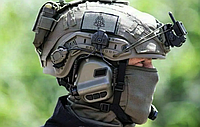 Тактические наушники Earmor M32Н с креплением под шлем стрелковые наушники есть 3 цвета BIG_676