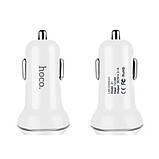 Адаптер HOCO CAR USB DOUBLE Z1 Сірий, фото 3