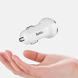 Адаптер HOCO CAR USB DOUBLE Z1 Сірий, фото 4