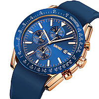 Модные мужские часы круглые SKMEI 9253PRGBU, Наручные часы, Брендовые BN-389 мужские часы qwe