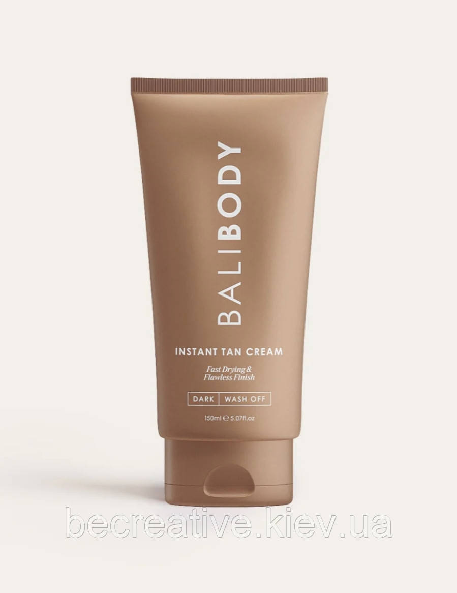 Зволожувальний крем для створення засмаги Balibody Instant Tan Cream