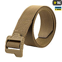 M-Tac ремінь Lite Tactical Belt Gen.II Coyote, тактический брючный военный ремень, мужской ремень для брюк