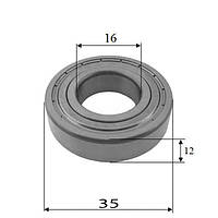 Підшипник 16х35х12/11 для колеса до тачки