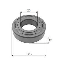 Підшипник 20х35х12/1 для колеса до тачки