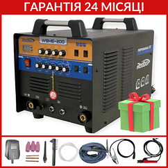Зварювальний аргонодуговой апарат Redbo WSME-200 працює з чистим алюмінієм (20-200 А, MMA 1.0-4.0 мм, Гарантія 1 рік)
