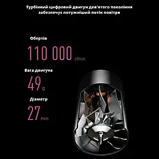 Фен для волосся Super Hair Dryer, 1600 Вт, з турборежимом та іонізацією, фото 4