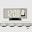 Годинник настільний із проєкцією часу на стелю з LED-дисплеєм і будильником, фото 7