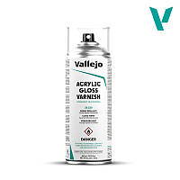 Vallejo (28.530): Acrylic Gloss Spray Varnish 400 ml, Paint Spray