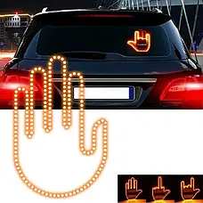 Світлодіодна рука LED-лампа з жестами для авто Hand Light з пультом керування, фото 4