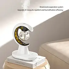 Зволожувач повітря з ловицею від комарів 3в1 Humidifier Mosquito Trap москітна лампа з підсвіткою ONL, фото 4