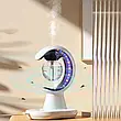 Зволожувач повітря з ловицею від комарів 3в1 Humidifier Mosquito Trap москітна лампа з підсвіткою ONL, фото 7