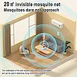 Зволожувач повітря з ловицею від комарів 3в1 Humidifier Mosquito Trap москітна лампа з підсвіткою ONL, фото 8