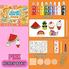 Набір для виготовлення брелоків із блискітками Glitter Paint Art, фото 3