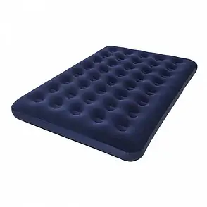 Матрац надувний одномісний Avenli Flocked Air Bed Twin 191х99х22 см Синій, фото 1