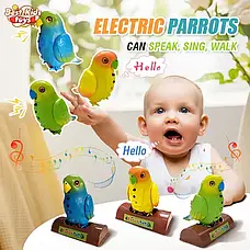 Іграшка-повторюшка папуг Funny Parrot TT8005 Синій, фото 6
