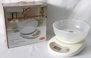 Ваги кухонні DT-01 з чашею до 5 кг Білий, фото 4