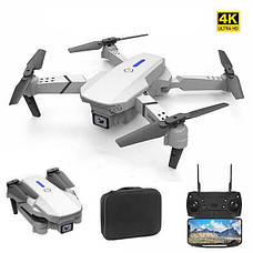 Квадрокоптер E88 Pro 4K Dual з двома камерами, фото 3