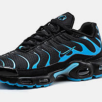 Чоловічі Кросівки Nike Air Max TN Plus Black Blue / Найк Аїр Макс ТН Плюс Чорні з Синім, фото 5