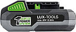 Змінний акумулятор LUX-TOOLS AK-20/2.0 із зарядним пристроєм для LUX-TOOLS 1PowerSystem, фото 4