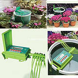 Автоматичний таймер для краплинного поливу полив домашніх рослин Aqualin YL22018, фото 6