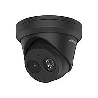 IP-видеокамера 4 Мп Hikvision DS-2CD2343G2-IU (2.8mm) black с детекцией лиц для системы видео HR, код: 7796726