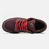 Кросівки Nike SB Dunk Low Burgundy Brown / Найк СБ Данк Низькі Бордові з Коричневим, фото 9