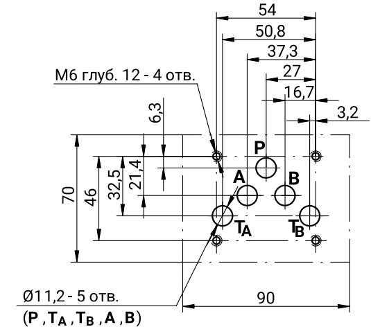 розміри для Z1S10P130 розміри для Z1S10P130