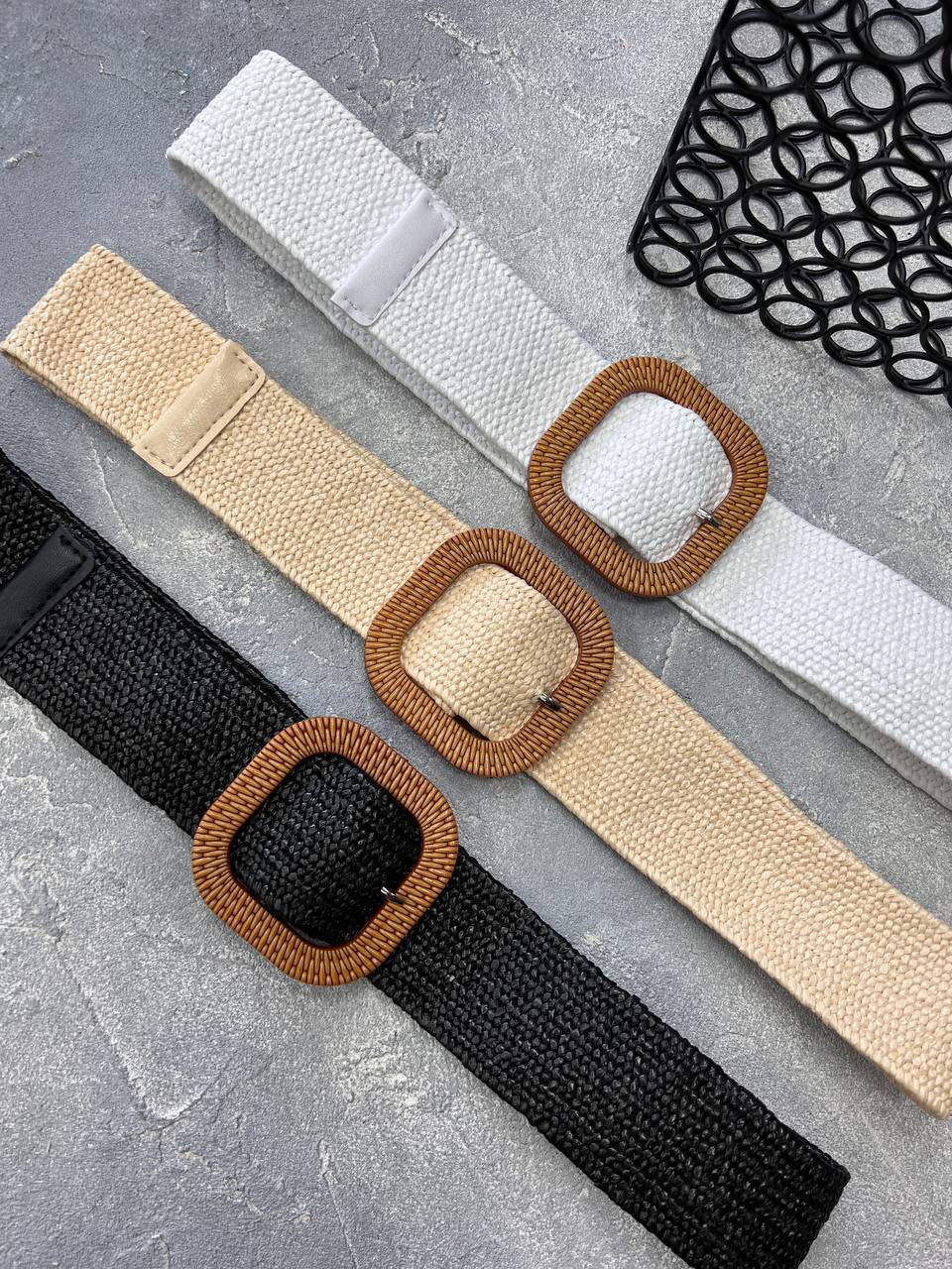 Жіночий широкий ремінь - резинка, фото 1