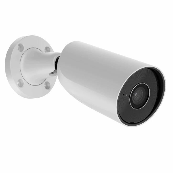 IP-Камера дротова Ajax BulletCam, 8мп, 4мм, Poe, True WDR, IP 65, ІЧ 35м, аудіо, кут огляду 75°до 85°,