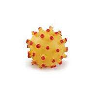 Игрушка для собак виниловая Мяч мина шипы 6 см ЭКРТ-22