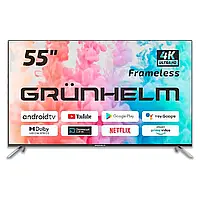 Телевизор Grunhelm 55U700-GA11V 55" Smart TV 4K Wi-Fi Android TV Dolby Vision Atmos 120203