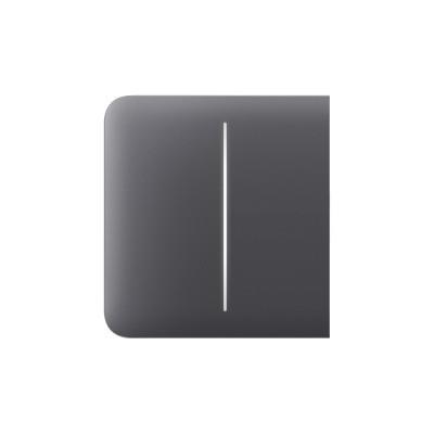 Кнопка бічна для двоклавішного вимикача Ajax SideButton 2-gang for LightSwitch ,Jeweler,бездротовий, graphite