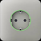 Передня панель для вбудованої розетки Ajax SoloCover for Outlet, Jeweler, бездротова, oyster