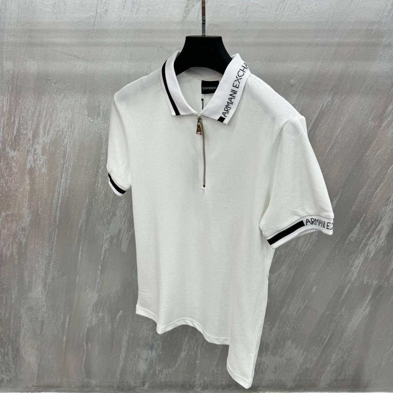 Чоловіча футболка поло Armani CK7914 біла S, XL