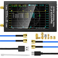 Векторный тестер антенн NanoVNA-F V2 4.3, Коротковолновый антенный анализатор стоячей волны Nano VNA