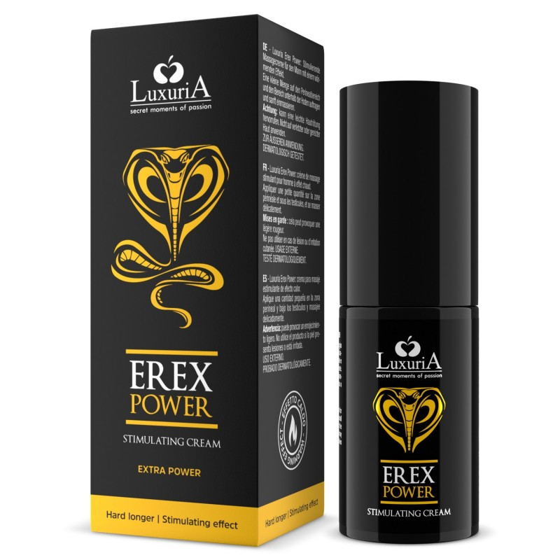 Крем для чоловіків Intimateline Luxuria Erex Power Hard Longer Penis Cream, 30 мл