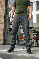 Мужские штаны карго Intruder " Baza " с манжетами графит