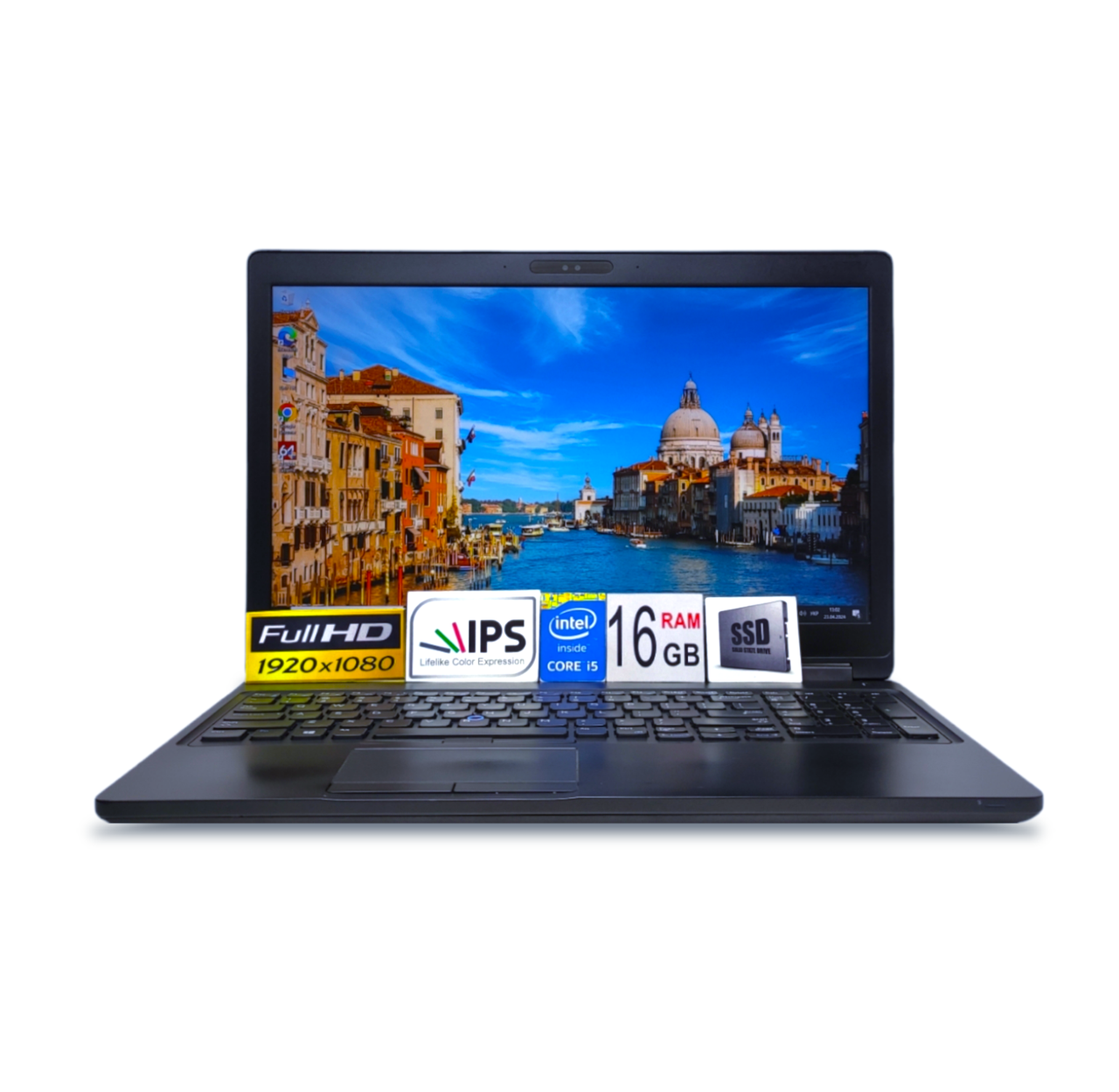 Бізнес Ноутбук Dell Latitude 5590 15.6 IPS FHD Core i5-8350U 4ядра 16GB SSD256GB Intel UHD Graphics