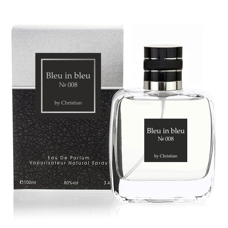 Парфумована вода для чоловіків «Bleu in bleu» by Christian 100 ml M-100 No 008
