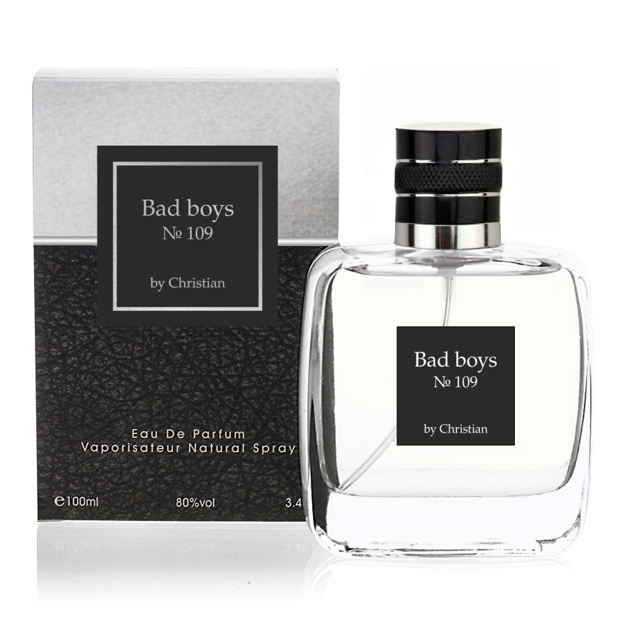 Парфумована вода для чоловіків «Bad boys» by Christian 100 ml M-100 № 109