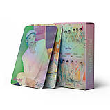 Голографічні карточки stray kids K-POP lomo кейпоп карти к поп стрей кідс стрэйкідс СК -Air ful-  55 шт, фото 2